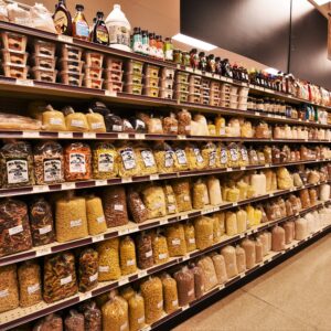 Wholesale fresh produce display
